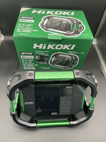 kh25062000 HiKOKI（ハイコーキ）製のコードレスラジオ「UR18DSDL」