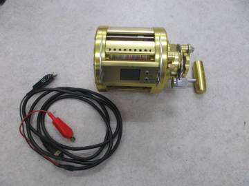 中古品・使用時間少ない・ダイワ・マリンパワー3000 12V　検）MARINE POWER3000 12V、キンメ、泳がせ、カンパチ、モロコ
