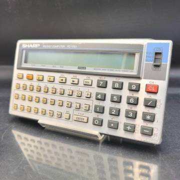 SHARP / POCKET COMPUTER / PC-1262 ｜ シャープ / ポケットコンピュータ / エレクトロニックカリキュレーター / ジャンク / 管理A中段