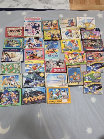 任天堂 FC ファミリーコンピュータ ファミコン ソフト まとめて セット 箱付き ゲーム レトロ アンティーク ヴィンテージ 希少 当時 中古 