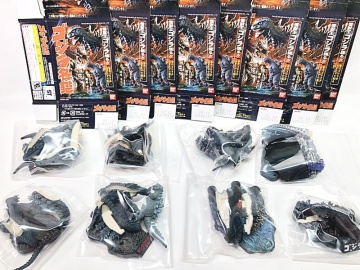 バンダイ　ゴジラ名鑑　多数セット　開封品　画像参照　フィギュア　同梱OK　1円スタート★F