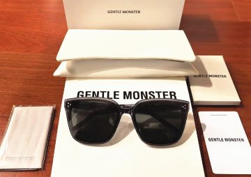 新品未使用※人気モデル*GENTLE MONSTER・ジェントルモンスター DEAR　登坂広臣 BTS 愛用・ブラック・サングラス・黒