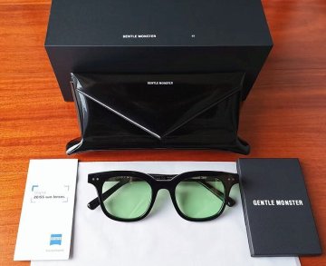 新品未使用※人気モデル*GENTLE MONSTER・ジェントルモンスター south side 登坂広臣 BTS 愛用・サングラス・緑