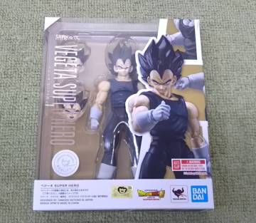 084-P72) 中古品 S.H.Figuarts ベジータ SUPER HERO 『ドラゴンボール超 スーパーヒーロー』