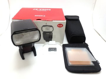 1円★ハローカメラ★7759 キャノン Canon スピードライト600EX-RT B.803118398　箱有 動作品 即決あり【外観は綺麗】　