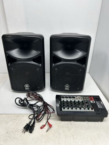 YAMAHA ヤマハ　ポータブルPAシステム STAGEPAS 400S 音響機器 中古品