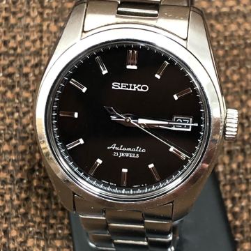② SEIKO セイコー 6R15-00C1 MECHANICALメカニカル 裏スケ 自動巻き 腕時計 稼動品