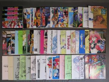 当時物 PC-98 パソコンゲーム【マニュアルのみ】64点セット PC98美少女ゲーム★校内写生/X指定ブランド/カクテルソフト/フェアリーテール