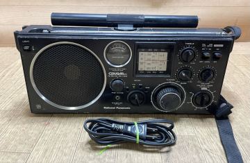 希少！ National ナショナル COUGAR クーガー RF-1130 4バンドBCLラジオ ジャイロアンテナ アンティーク お宝 コレクター A17