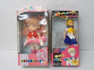 【経年ダメージ有】HO-655◆BANDAI 美少女戦士セーラームーンS なかよしちびムーン 当時物 セーラーウラヌス(未検品)おまけ付 中古品