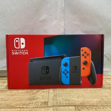 08w11840★1円~ ゲームハード 任天堂 ニンテンドー switch 新型 ネオンカラー 完動品 中古品