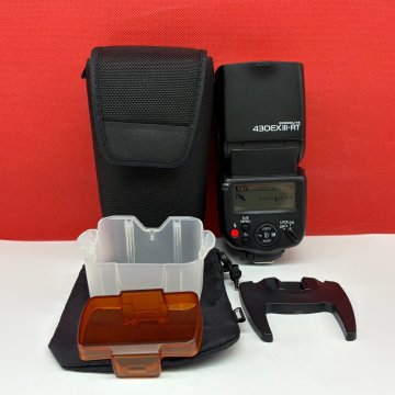 □06 Canon SPEEDLITE 430EX Ⅲ-RT DS401121 スピードライト カメラ アクセサリー ストロボ 発光確認済 キャノン
