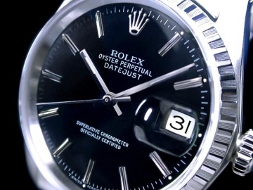 ★超美品 ROLEX ロレックス ターンド ブラック Ref.16220 Cal.3135 デイトジャスト オイスターパーペチュアル 綺麗★
