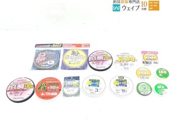 ダイワ D-フロン 船ハリス 真鯛、クレハ シーガー 船ハリス・エース、デュエル HDカーボン 船ハリス 他 計14点セット