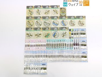 バリバス スーパーティペット 1X・テーパードリーダー オールパーパス・アンダーウォーター・スーパーヤマメ 他 計108点セット