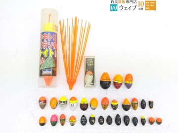 ダイワ ウキトリパラソル ナイト 蓄光タイプ・ドングリウキ G2 レギュラー、ヨーヅリ ドングリフカセ 3B 他 計32点セット