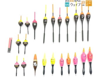 ウキ工房 デルタ1 M ロング、スナイパー改 リミテッド M、ソルブレ 桜匠グレ 他 天狗ウキ等 棒ウキ 計22点セット