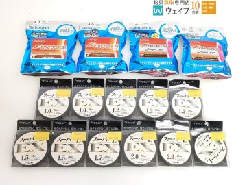 シマノ アクアダイン ファイアブラッド オナガSP・東レ トヨフロン スーパーL EX 等 計15個 未使用