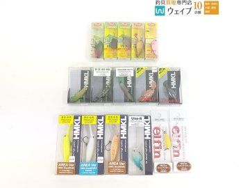 ハンクル HMKL ハンクルシャッド 65MR・クランク33MR、ラッキークラフト マイクロクラピー DR 等 計16点 新品
