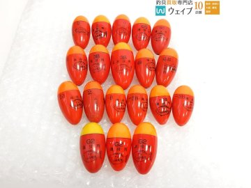 プロ山元作 遠投用 0、00、B、3B、4B、2B、2，ーB、ー2B、ー3B、G2 計19個 中古