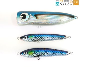 リーフ ダイビングペンシル Aタイプ 150・ショアマニア ダイビングペンシル Cタイプ 150 他 FCLLABO等 3点 美品