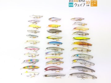 メガバス X80 トリックダーター、ダイワ モアザン クロスウェイク S 、モアザン スイッチヒッター 85S、アイマ ビータ 等33個中