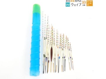 竹露作・別作 竹露・一天作 等 計18点セット ヘラうき へらウキ 浮子 浮き