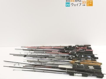 シマノ 炎月 一つテンヤマダイSS 225H ダイワ 紅牙 X 69HB 等 バスロッド シーバスロッド ルアーロッド ジャンク品