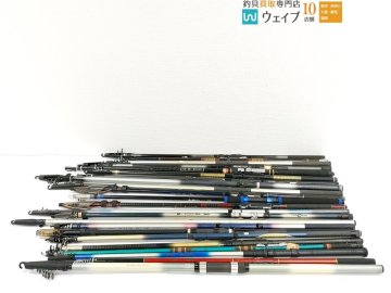 シマノ 磯 XL P3 53-55TS・日新 VX ISO LT 3号遠投 450・NFT スーパー 磯 2号450 等 磯竿 ジャンク品