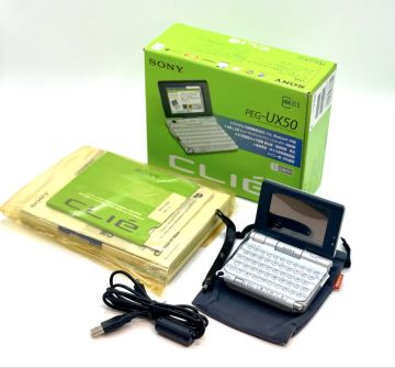 ジャンク■SONY ソニー CLIE OS5 PEG-UX50 クリエ パーソナルオーガナイザー 手のひらサイズポータブル■兵庫県姫路市から g1 25-3847