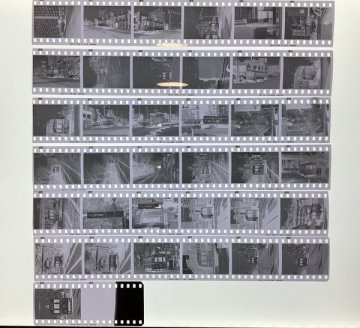 708●鉄道写真ネガ●都電●16.20系統●湯島四丁目 上野公園 上野動物園前●昭和46年1月撮影●37コマ
