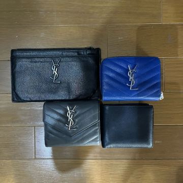 1円〜【 サンローランまとめ】 SAINT LAURENT 財布 ポーチ キルティング ysl カサンドラ ウォレット