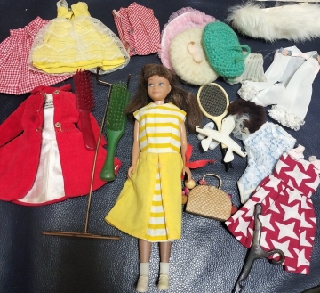 SKIPPERちゃん　スキッパー　ヴィンテージ　バービー人形　着せ替え人形　MATTEL　マテル社　TOMMY　洋服　衣装　小物　当時ものレトロ