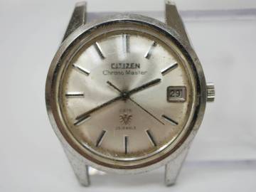 #6311 Citizen Chronomaster DATE 25石 H0D52901 シチズン クロノマスター メダリオン 手巻き腕時計
