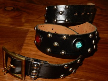 SPECIAL 50's スタッズ レザー ベルト ビンテージ オリジナル ( リーバイス BUCO ロカビリー ブコ LEVIS 60's 40's Harley J-100 デニム 0