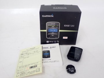 GARMIN 日本語対応 GPSサイクルコンピューター EDGE 520J 元箱付き ガーミン △ 7311C-5