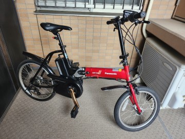 1円スタート! Panasonic折り畳み電動アシスト自転車OFF Time 6.6Ah 長押し4点灯 SHIMANO 7速 18-20インチ おまけ付き