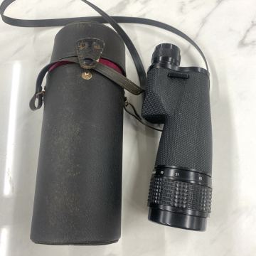 E241 単眼鏡 KEPLER MG7 ケプラー Power 7 Dia 50 ブラック ケース付き ジャンク品 中古 訳あり