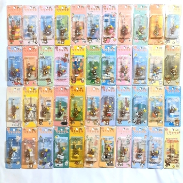 【1円スタート】未開封 リラックマ だららん夢紀行 ご当地限定 ストラップ チャームストラップ 44点 ほぼダブりなし