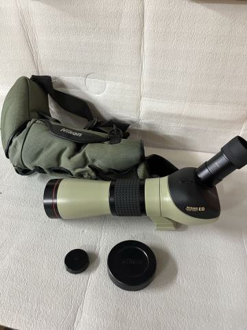 Nikon ニコン FIELDS COPE ED フィールドスコープ D＝60 単眼鏡 望遠鏡 現状品 ケース付き