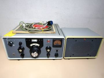 COLLINS製受信機「51S1」動作品、取扱説明書・スピーカー他付
