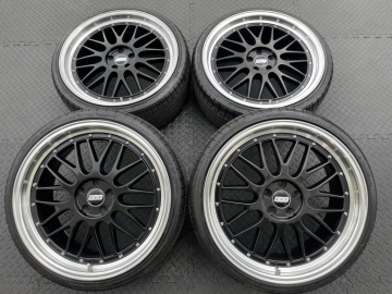 深リム段リム BBS LMタイプ PCD100 プリウス 50 30 カローラ ツーリング スポーツ CT200h ウィッシュ FT86 GR86 BRZ レガシィ インプレッサ