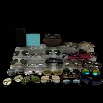 ●シャネル サンローラン ブルガリ フェラガモ マウイジン ランバンなど ブランドサングラス おまとめ大量セット アイウェア