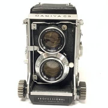 1円～ 6TA20560725 MAMIYA マミヤ C3 PROFESSIONAL 二眼レフカメラ フィルムカメラ 通電動作未確認 現状品
