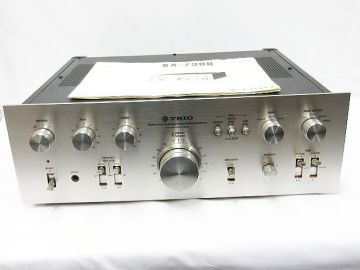 ■ 通電のみ確認 ジャンク 現状品 TRIO トリオ Stereo Integrated Amplifier KA-7300 プリメインアンプ オーディオ機器 取説付き