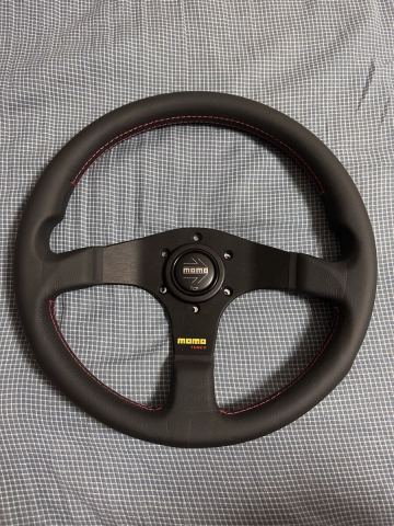 Momo チューナー Tuner 320mm 32φ 仮付けのみほぼ未使用 モモ ステアリング NSX 無限 同形状 ハンドル