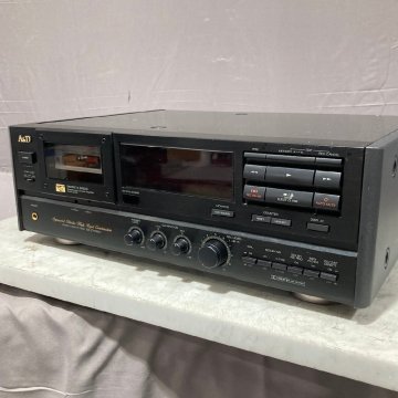 【J】 A&D GX-Z7100EV カセットデッキ アカイ 182265