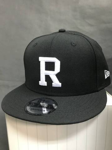 NEWERA×RON HERMAN★スナップバックキャップ★Rブラック