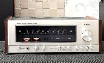 美品/受信確認済☆TRIO KT-9007 最上位モデルヴィンテージチューナー 動作確認動画有☆1974年モデル