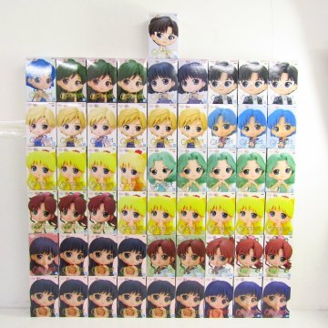バンプレスト 美少女戦士セーラームーン Q posket プライズ フィギュア 大量 まとめ 55個セット 〓U8562